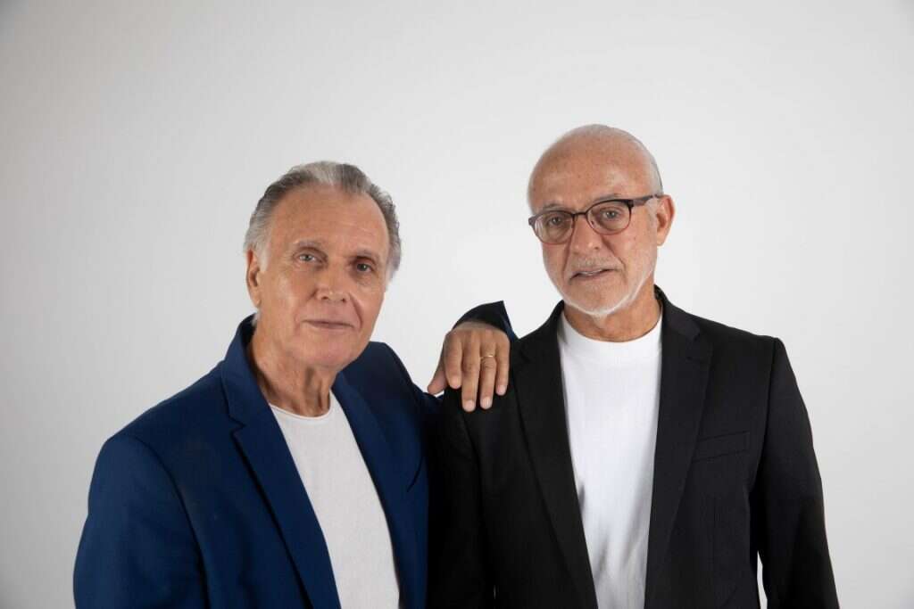 דוד קריבושי וקובי אושרת. | יחצ דוד קריבושי וקובי אושרת. | יחצ