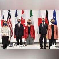 פסגת ה-G7 של שרי החוץ בליברפול. | AFP