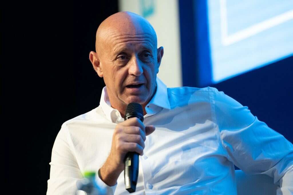 יגאל סלוביק בוועידת החינוך של מקור ראשון. | שריה דיאמנט