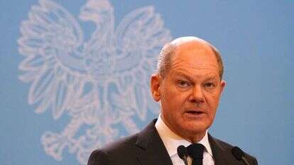 קנצלר גרמניה אולף שולץ. | AFP קנצלר גרמניה אולף שולץ. | AFP