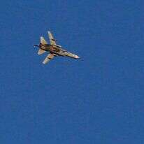 מטוס ישראלי סמוך לגבול עם סוריה. | רויטרס מטוס ישראלי סמוך לגבול עם סוריה. | רויטרס