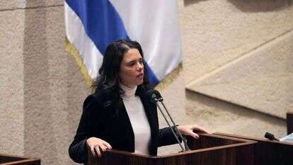 השרה איילת שקד. | דני שם טוב, דוברות הכנסת