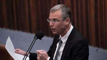 השר יריב לוין. | דני שם טוב, דוברות הכנסת