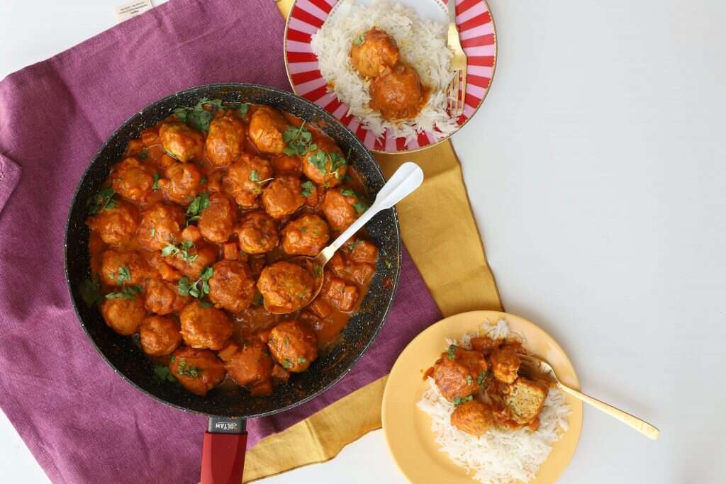 קציצות פרגית בדלעת וקארי. | אפרת ליכטנשטט