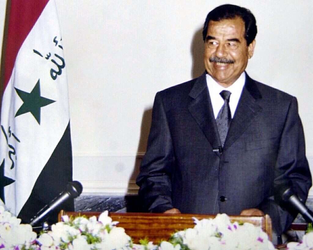 היה קיים גם בזמנו. סדאם חוסיין | גטי אימג'ס