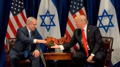 טרמאפ ונתניהו בבית הלבן, ספטמבר 2017. | אבי אוחיון - לע"מ