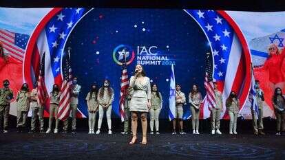 "הילדים שלי הם אמריקנים לכל דבר". הופעה על בימת הכנס בהוליווד, פלורידה | נועם גלאי