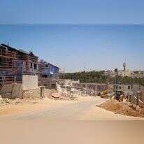 בנייה בכפר־עציון. | גרשון אלינסון, פלאש 90