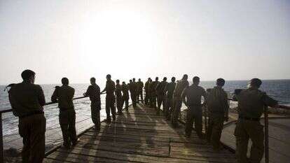 לוחמי שייטת 13 שנלחמו בספינות שהגיעו מטורקיה. | דובר צהל