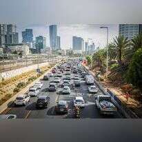 פקק בנתיבי איילון, אי. | פלאש 90