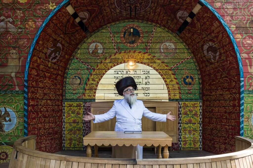 הרב יעקב דב בלייך. | גטי אימג'ס