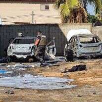 זירת הפיצוץ ברמלה. | דוברות משטרת ישראל