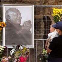 דרום אפריקה מתאבלת לאחר פטירתו של דזמונד טוטו. | AFP