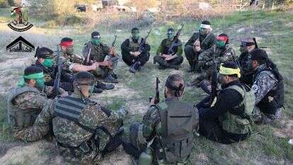 פלגים שונים של ארגוני הטרור בעזה בתרגיל משותף פלגים שונים של ארגוני הטרור בעזה בתרגיל משותף