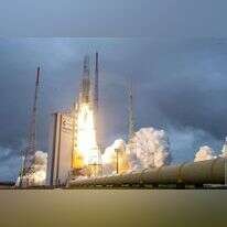 שיגור הטלסקופ ג'יימס ווב. | EPA