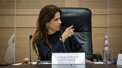 ח"כ מיר בן ארי. | דני שם טוב, דוברות הכנסת