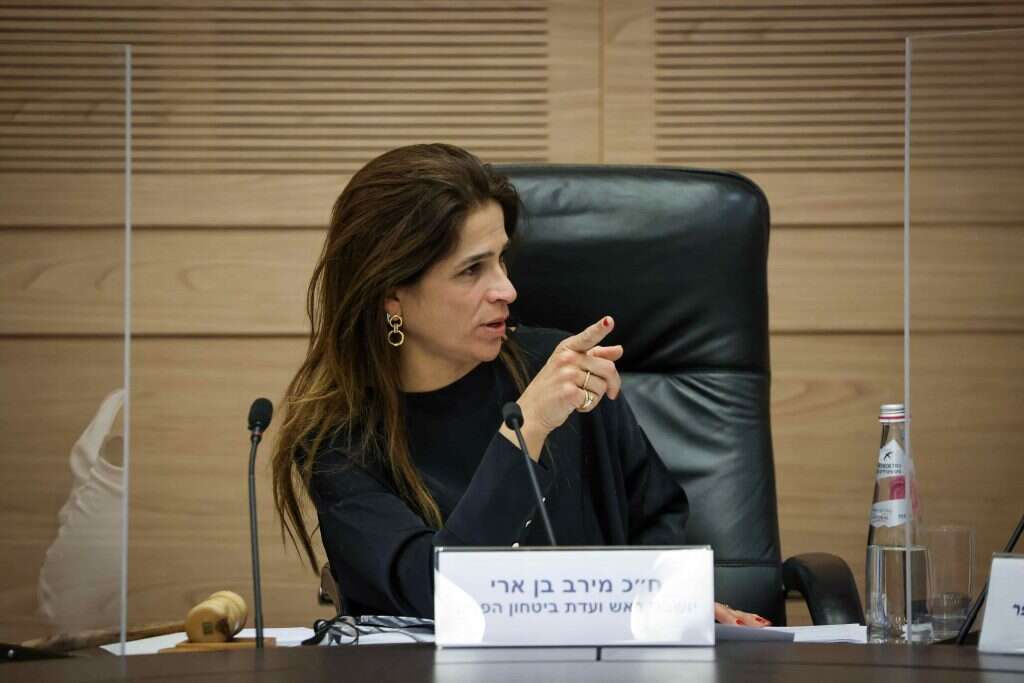 ח"כ מיר בן ארי. | דני שם טוב, דוברות הכנסת