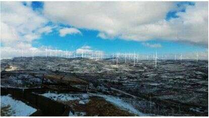 הדמיית הטורבינות שיוקמו ברמת הגולן. קרדיט: חברת אנרג'יקס ומשרד הביטחון.
קרדיט: חברת אנרג'יקס ומשרד הביטחון. קרדיט: חברת אנרג'יקס ומשרד הביטחון