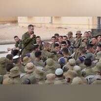 רא"ל אביב כוכבי בשיחה עם לוחמי גבעתי. | דובר צה"ל