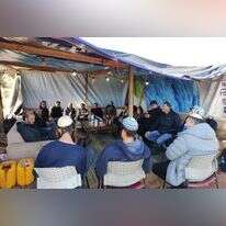 נציגי החמ"ד בסיור