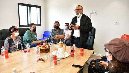 ראש המועצה המקומית לקיה אחמד אלאסד. | מאיר אליפור עבור תנועת הריבונות