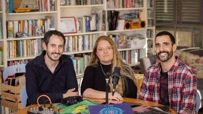 מימין לשמאל: אסף רפפורט, מאיה קוסובר וניר גורלי. | אריק סולטן