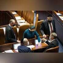 סערה באישון ליל בכנסת. | נועם משוקוביץ, דוברות הכנסת