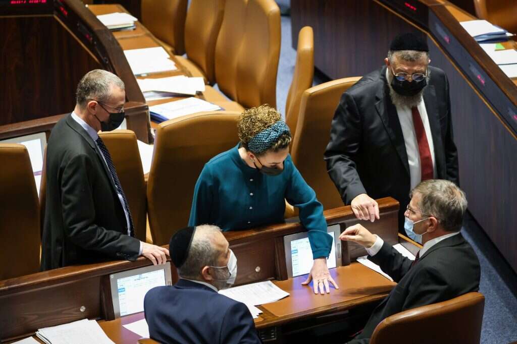 סערה באישון ליל בכנסת. | נועם משוקוביץ, דוברות הכנסת