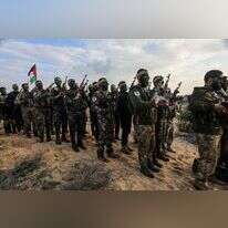 התרגיל הפלסטיני המשותף בעזה. | עבד רחים חטיב, פלאש 90