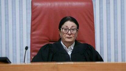 נשיאת ביהמ"ש העליון אסתר חיות. | אורן בו־חקון