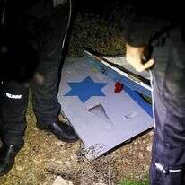 שרידים ממסוק העטלף שהתרסק בים. | אלון נדב פלאש 90