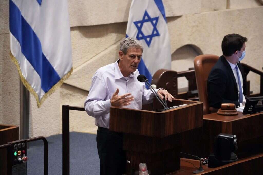 ח"כ רם בן-ברק נואם במליאה. | דני שם-טוב/דוברות הכנסת
