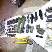 הנשק שנתפס. | דוברות המשטרה