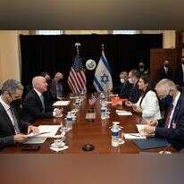 השרה שקד בפגישתה עם השר האמריקני לביטחון המולדת, אלחנדרו מיורקס. | שמוליק עלמי