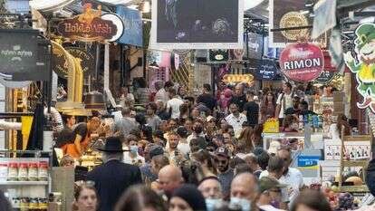 המעסיקים עסוקים בהישרדות. שוק מחנה יהודה. | יונתן זינדל, פלאש 90