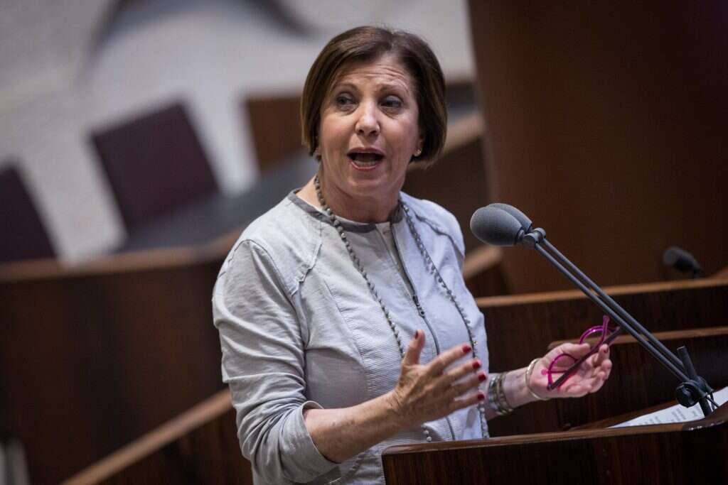 זהבה גלאון. | הדס פרוש, פלאש 90