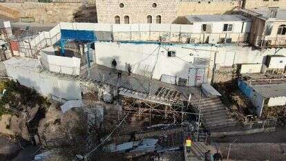 הרשות לאכיפה במקרקעין הרסה הבוקר את גשר דב במירון. המקום בו אירע האסון. | דוברות הרשות לאכיפה במקרקעין