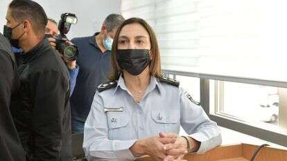 רב גונדר קטי פרי בעדותה, היום. | ברונו שרביט, לע"מ