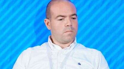 ליאור פרבר בוועידת הגולן של מקור ראשון. | אנצ'ו גוש, ג'יני