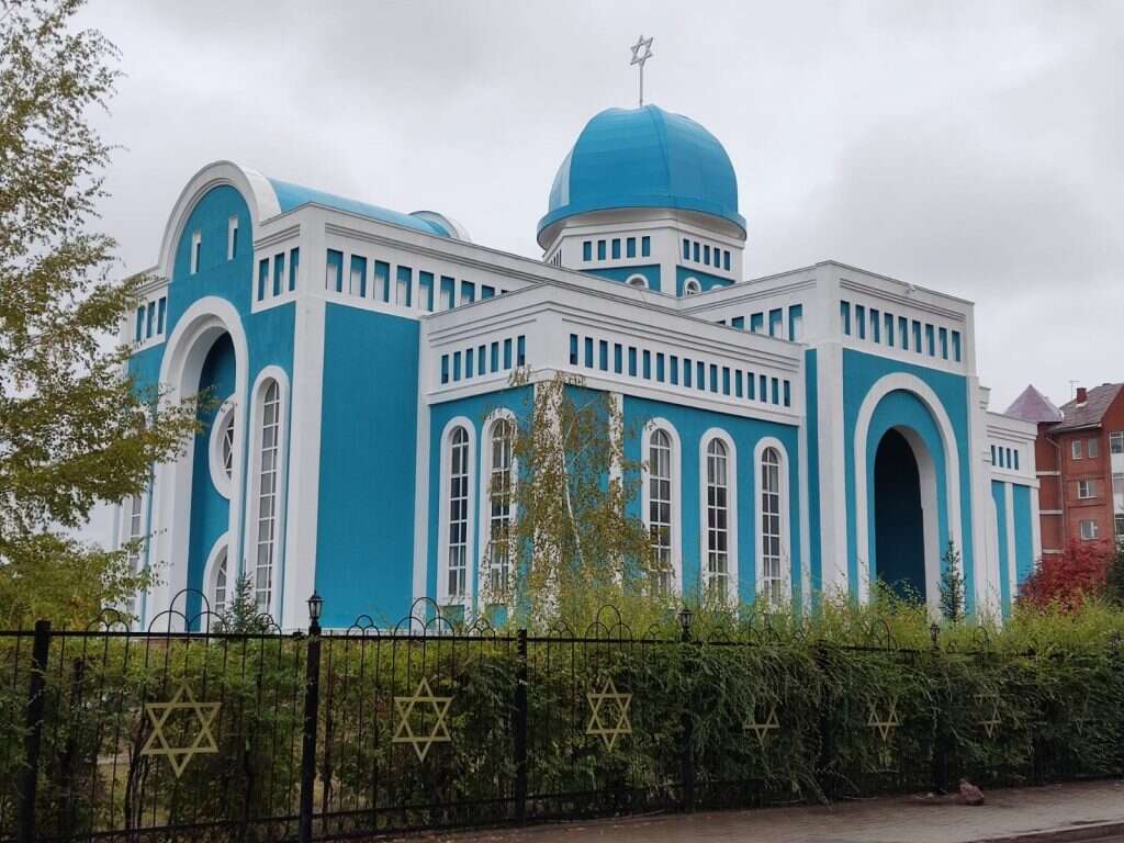 בית הכנסת בנור־סולטן . | באדיבות חב''ד בית הכנסת בנור־סולטן . | באדיבות חב''ד