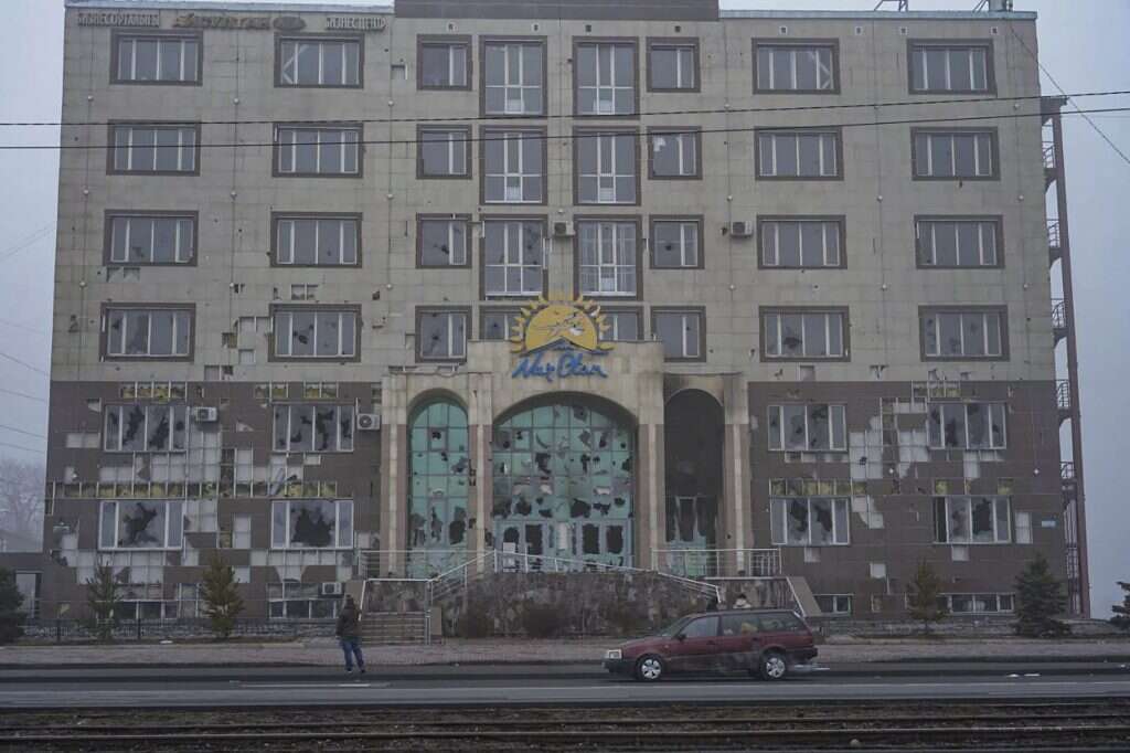 המהומות בקזחסטן. | EPA המהומות בקזחסטן. | EPA