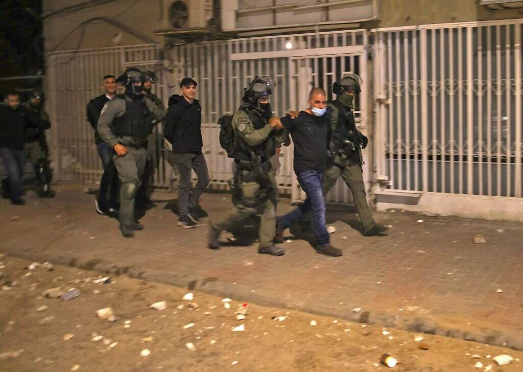 מעצר במהלך "שומר החומות". | איי.אף.פי