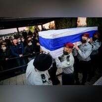 הלווייתו של רס"ן איתמר אלחרר. | אבשלום ששוני/פלאש90