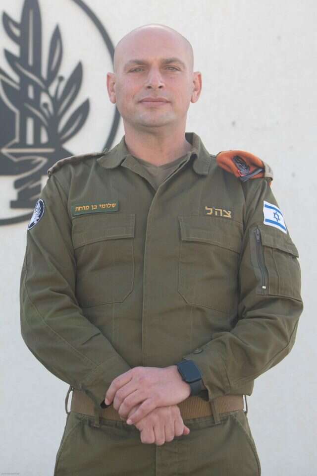 תא"ל שלומי בן־מוחה. | דובר צה"ל