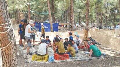 מחנה של תנועת הצופים. | באדיבות תנועת עדת הצופים