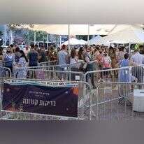 תור לבדיקת קורונה. | גדעון מרקוביץ