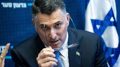 גדעון סער. | יונתן זינדל פלאש90