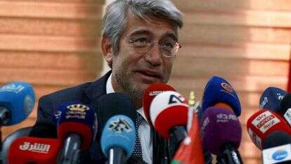 ואליד פיאד, שר האנרגיה הלבנוני. | AFP