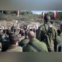 הרמטכל אביב כוכבי בביקור ביחידת אגוז. | דו"צ