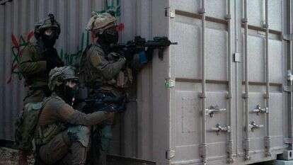 חיילי אגוז באימון לחימה בטרור גרילה. למצולמים אין קשר לכתבה. | דו"צ